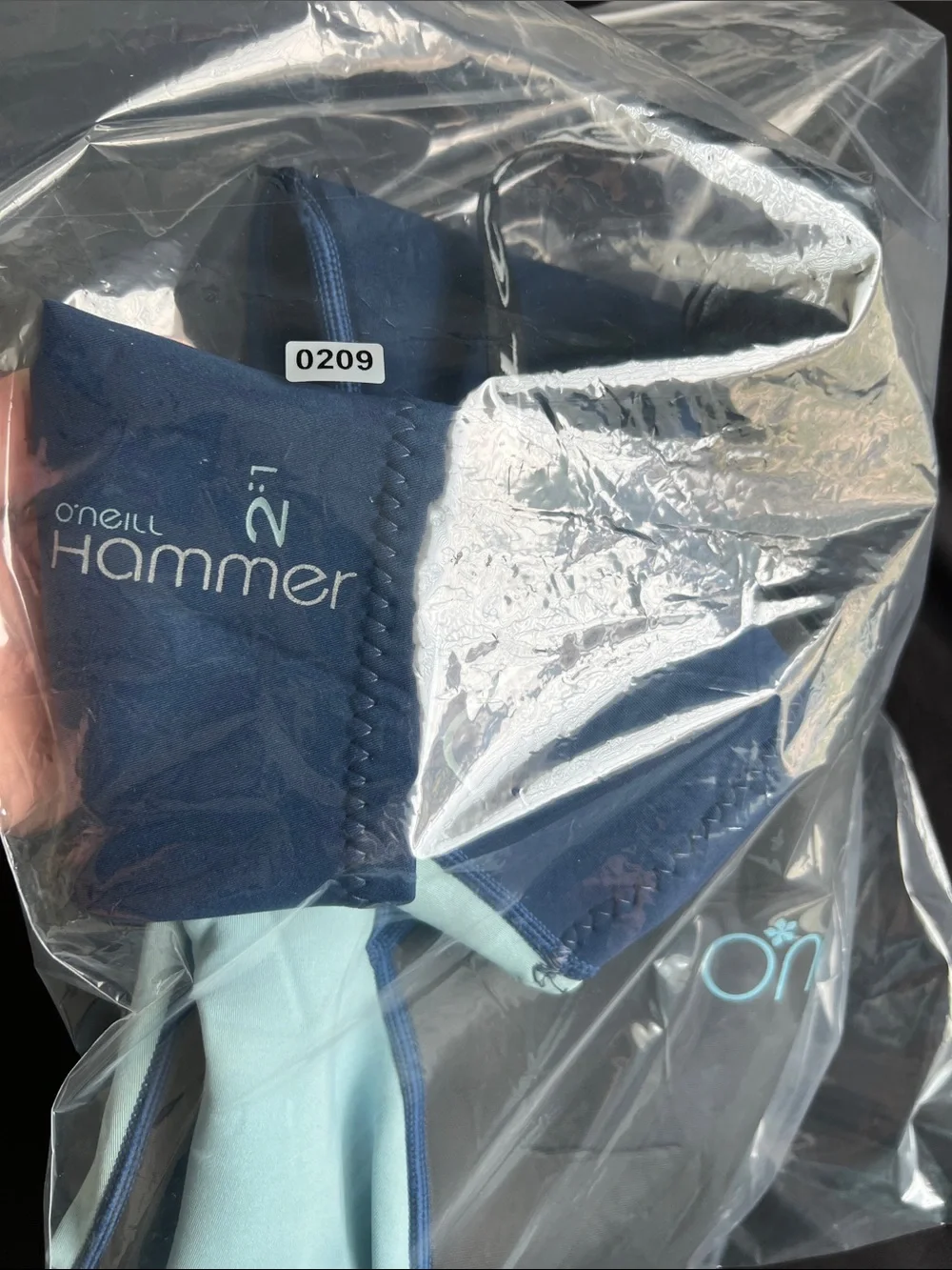 O'Neill women’s Short Sleeve wetsuit- Navy & Light Blue - Picture 15 of 15
